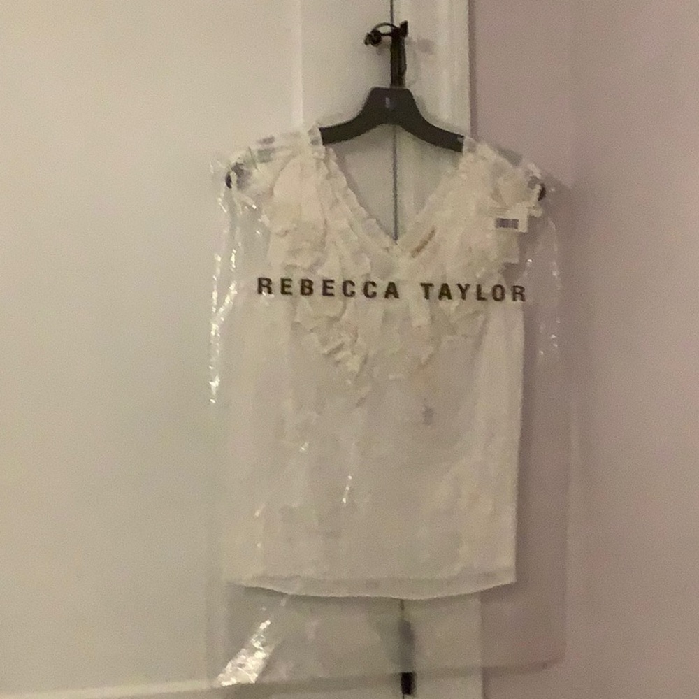 BRAND NEW WITH TAGS REBECCA TAYLOR SHIRT WAS SEALED NEEDED TO TAKE PICTURES